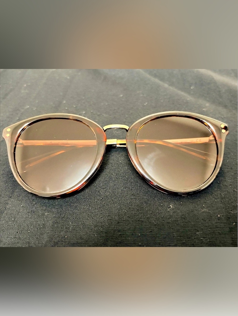 Kate Spade New York Khrista/S Black & Gold Sunglasses